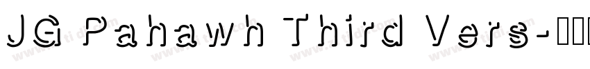 JG Pahawh Third Vers字体转换